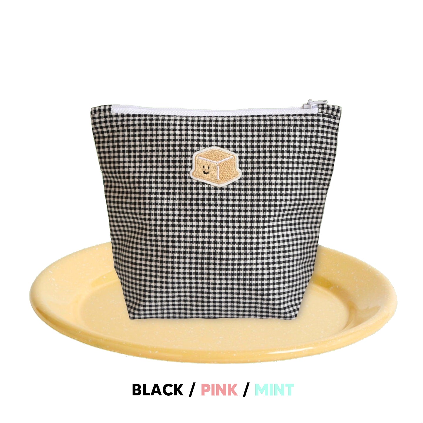 margarine-mon check pouch (3color)