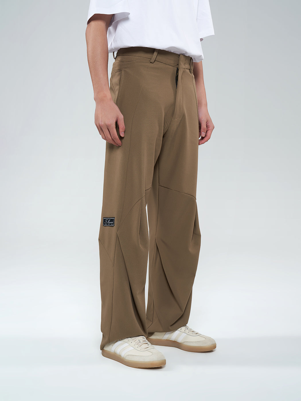 23SS Deconstructive Draped Suit Pants