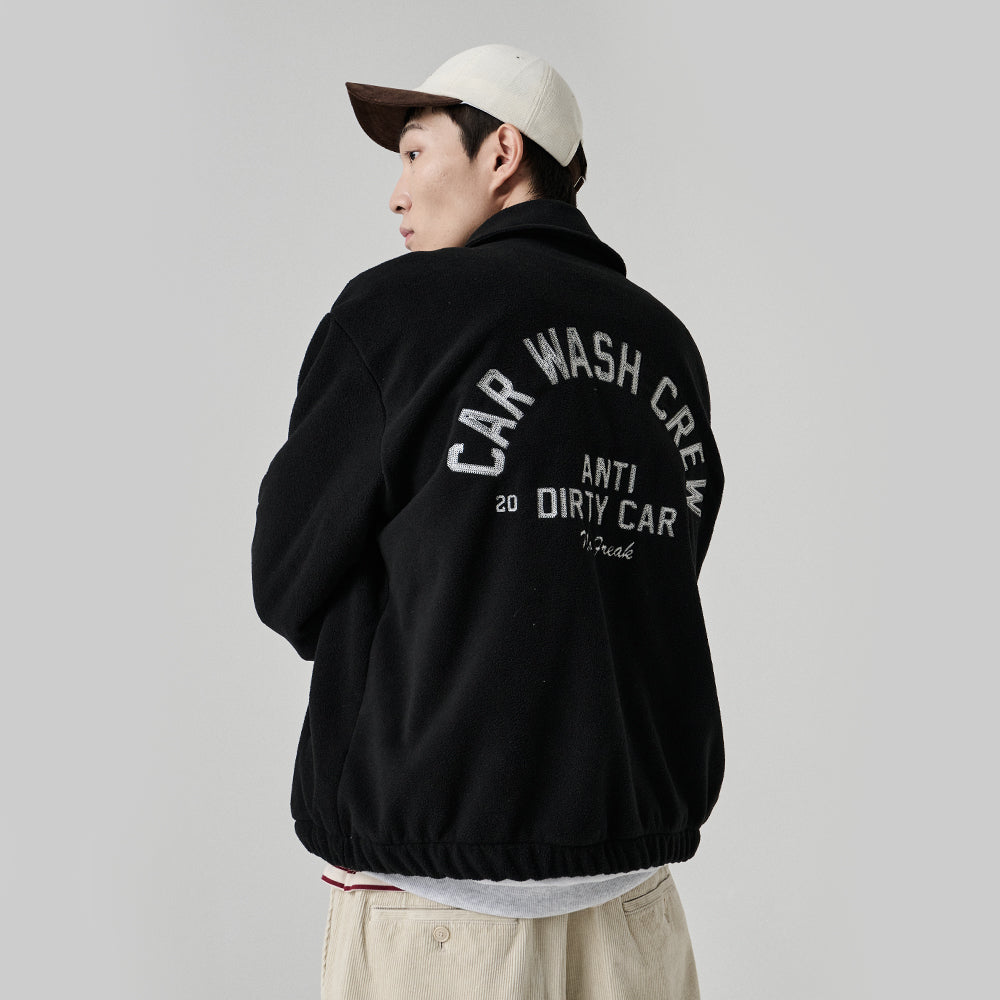 CAR WASH CREW STITCH FLEECE JACKET