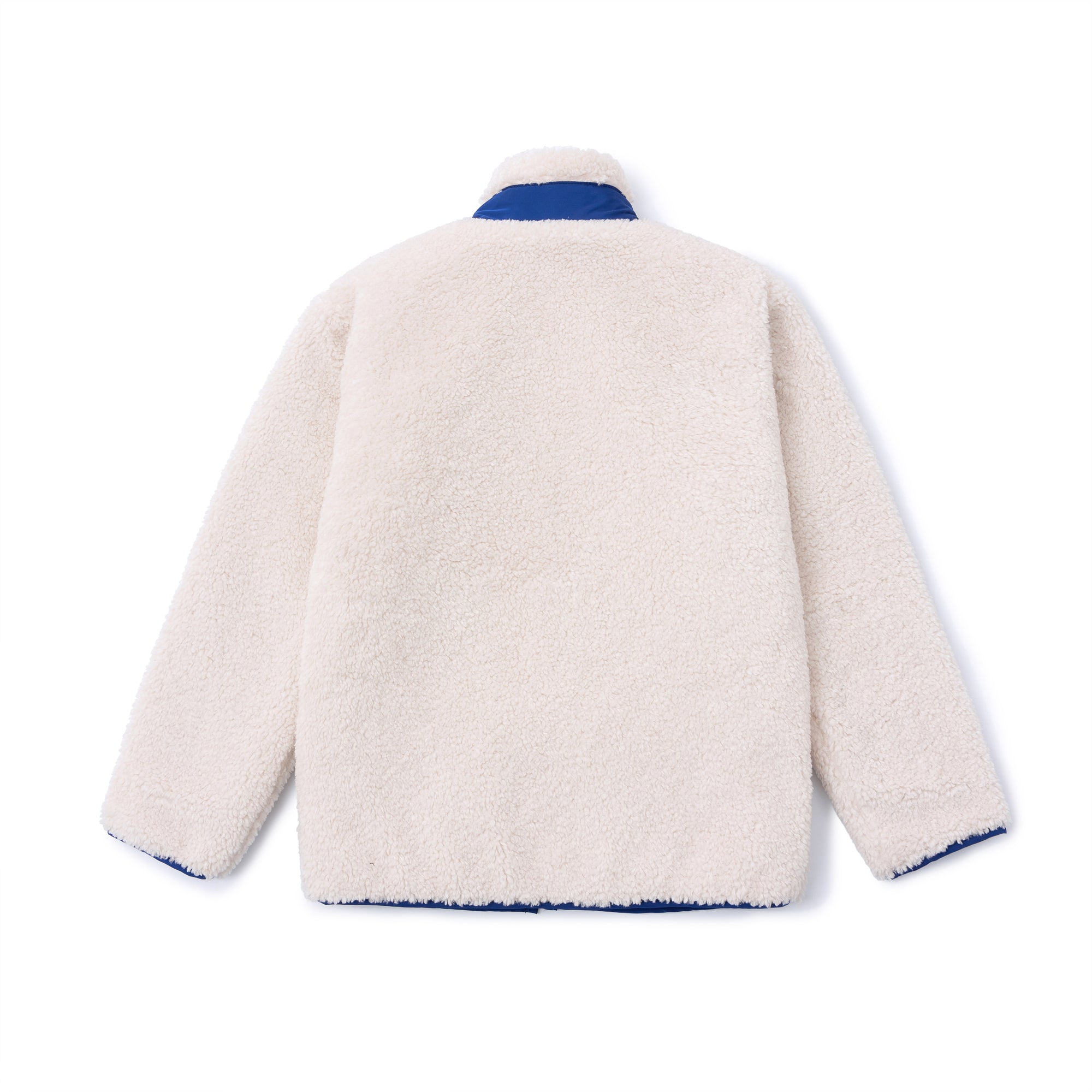 Our Story Fleece Zipup Jacket - White