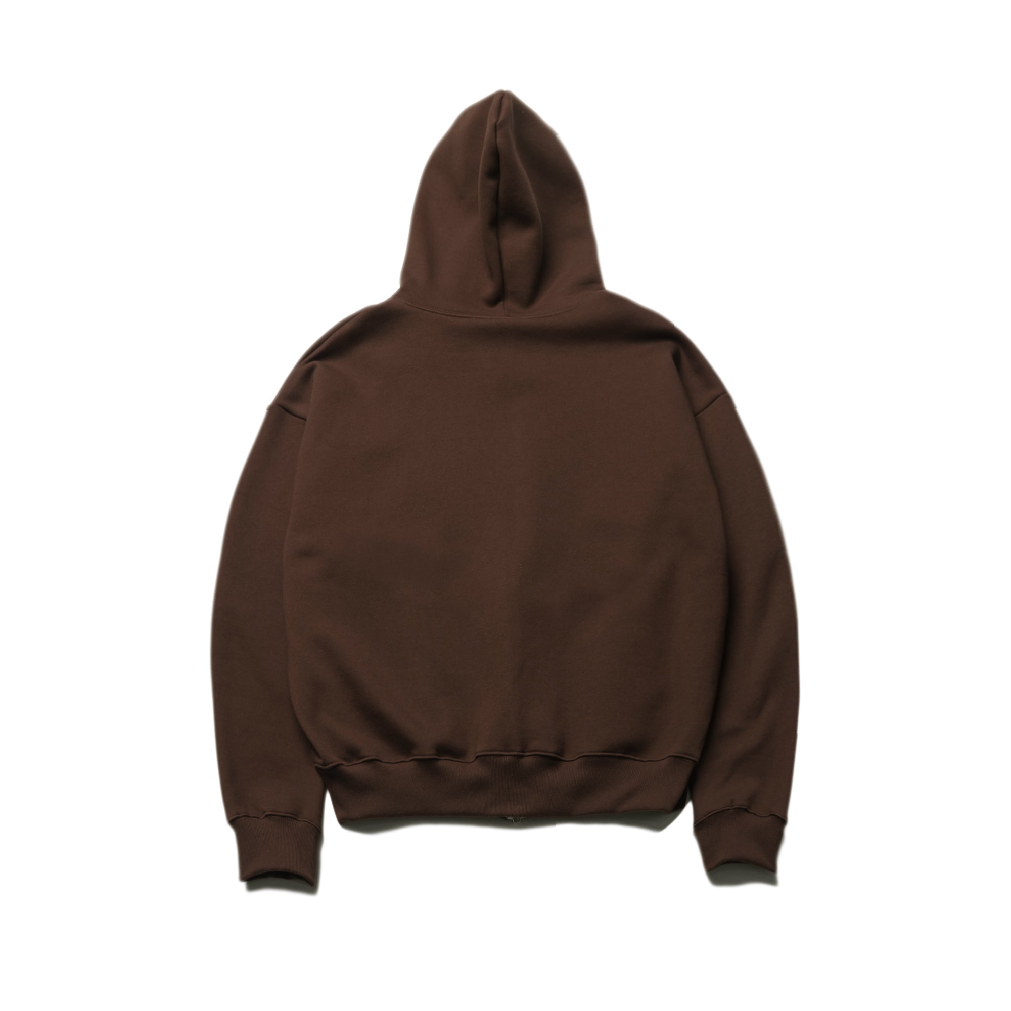 FLOWER ZIP UP HOOD(BROWN)