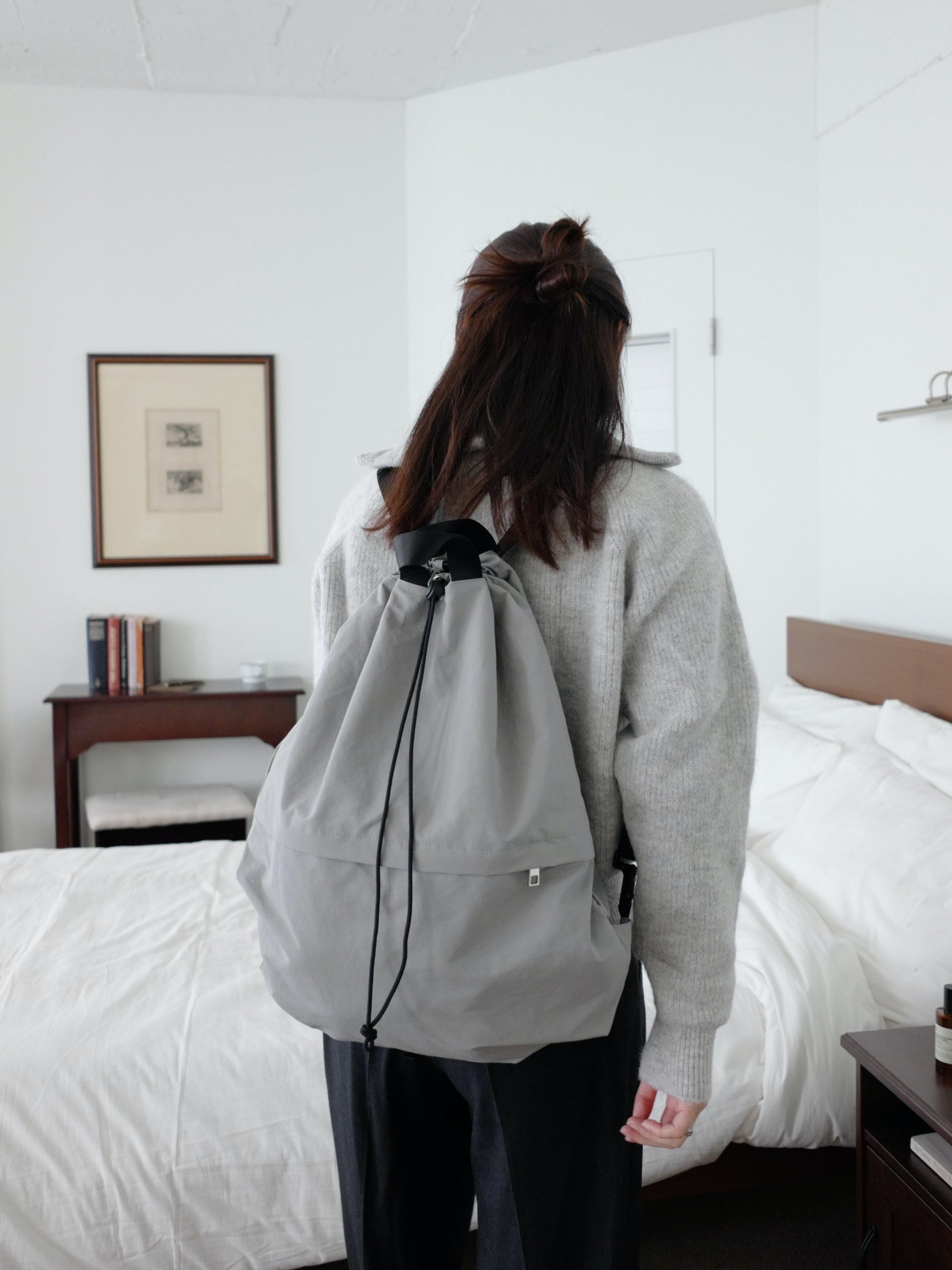 String backpack (Grey)