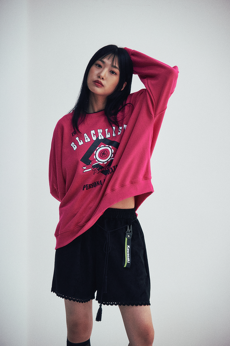 Persona Sweatshirt (Magenta pink)