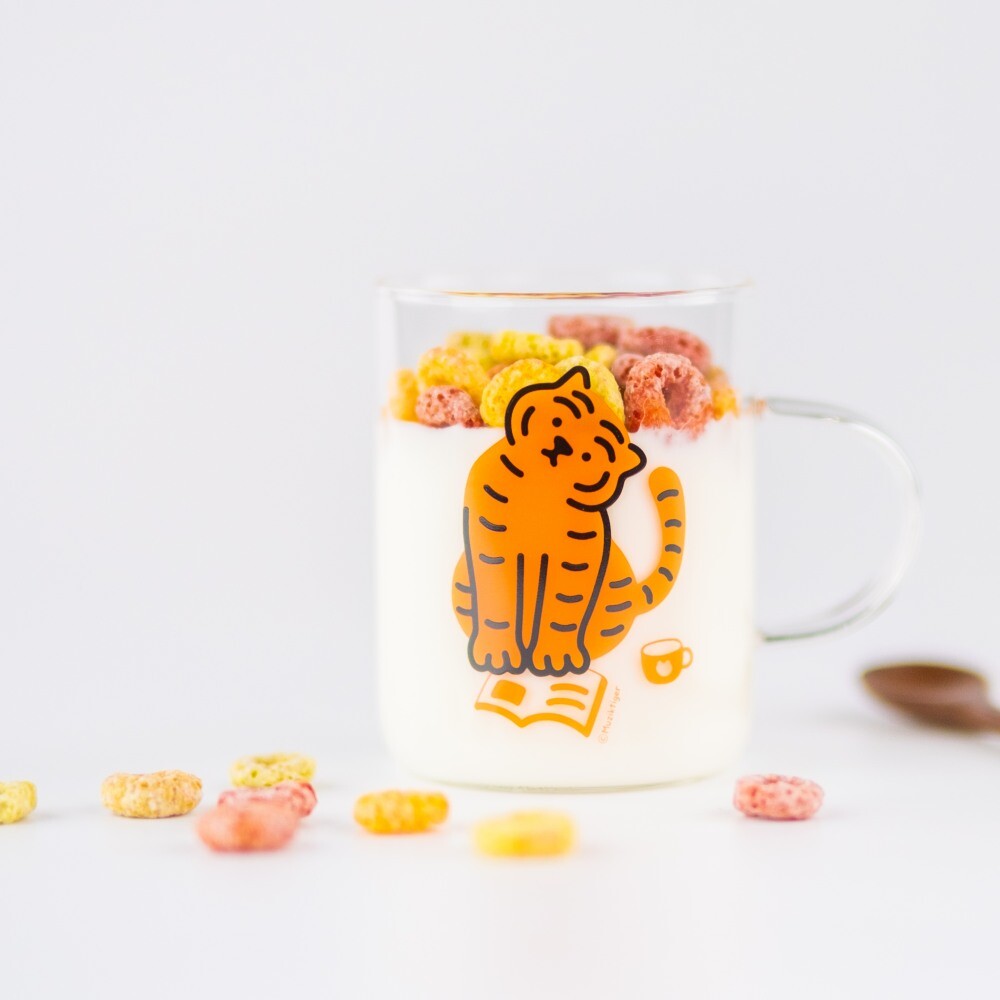 TIGER GLASS MUG SMALL