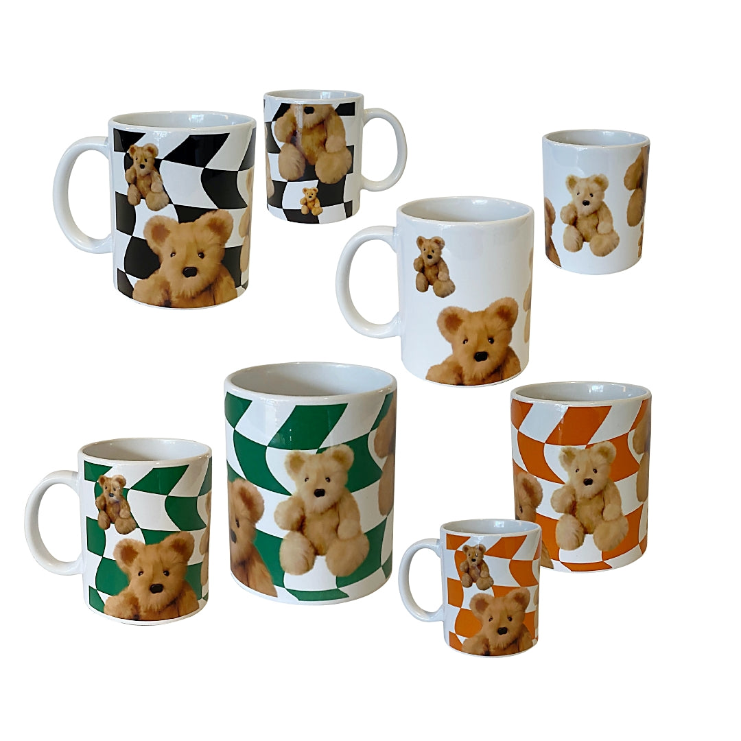 Cotton bear mug cup