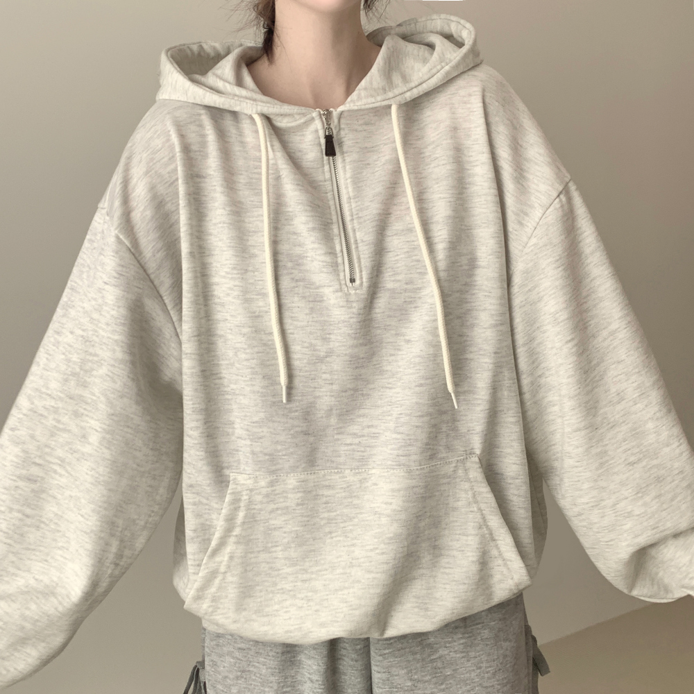 Bonnie Oversized Fit Hoodie Zip Up