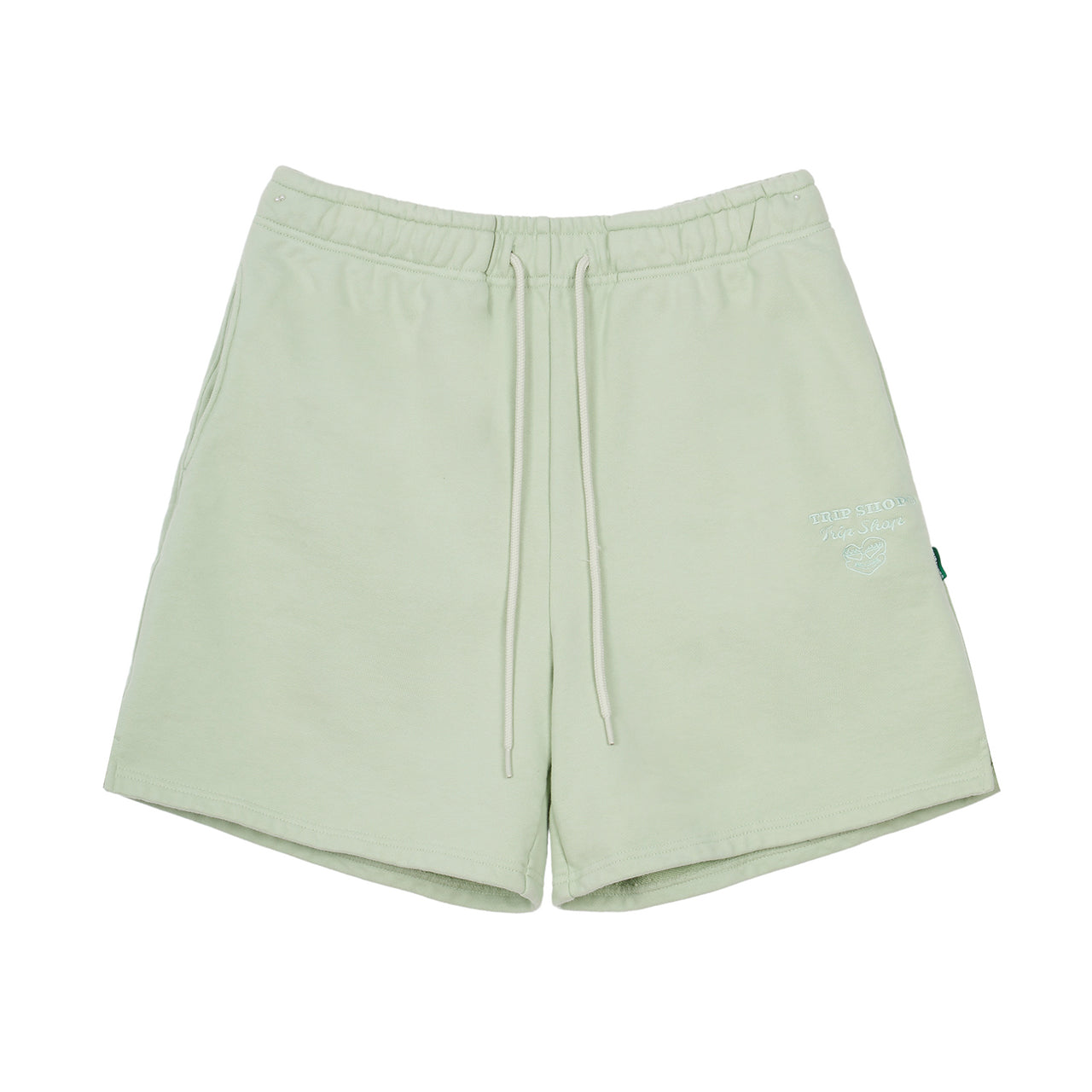 TRIANGLE LOGO TRAINING SHORTS (P11112S) - L.GREEN