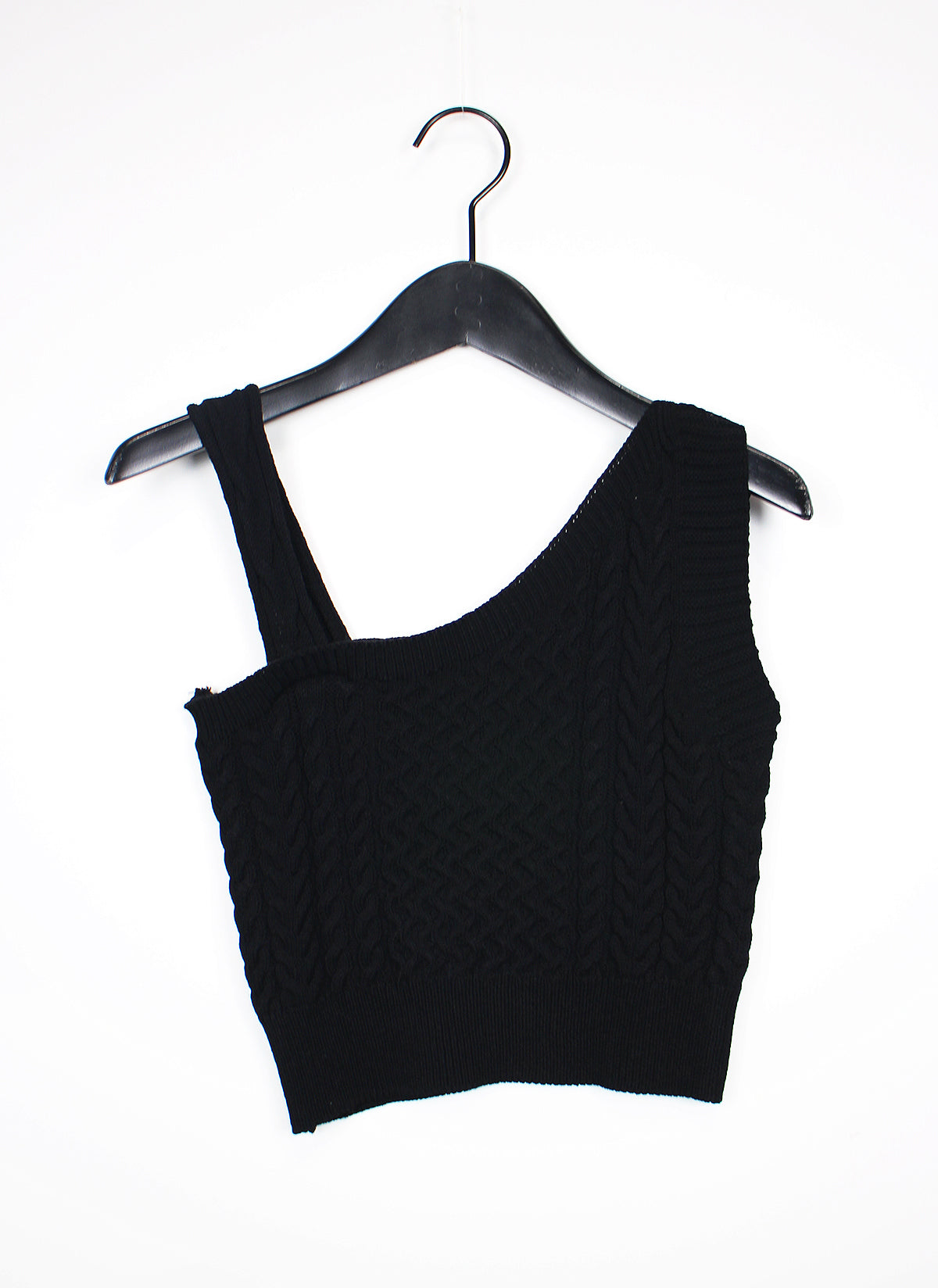 Unbalanced Knit Sleeveless (2color)