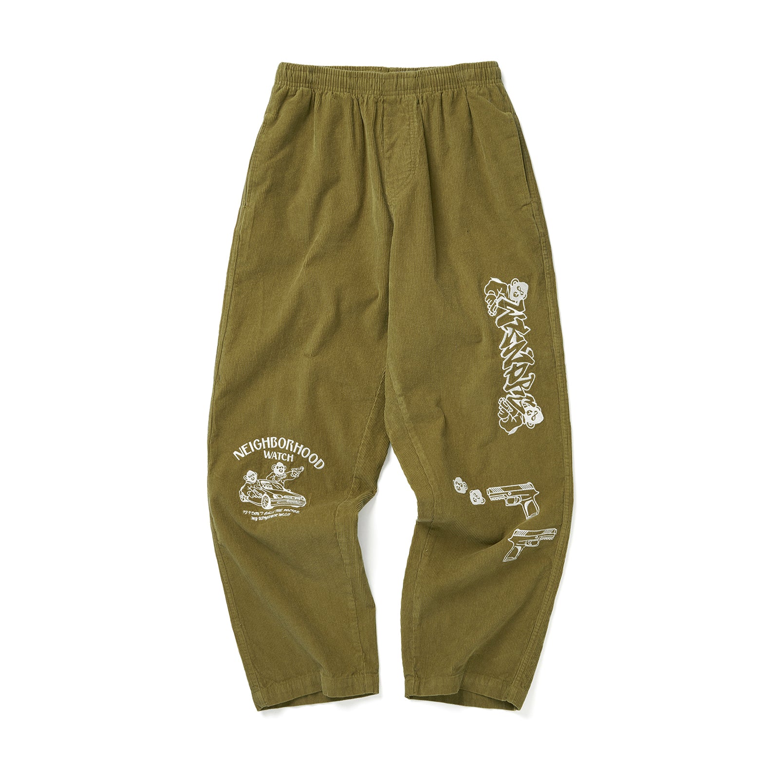 GRAFFITI PANTS (KHAKI)