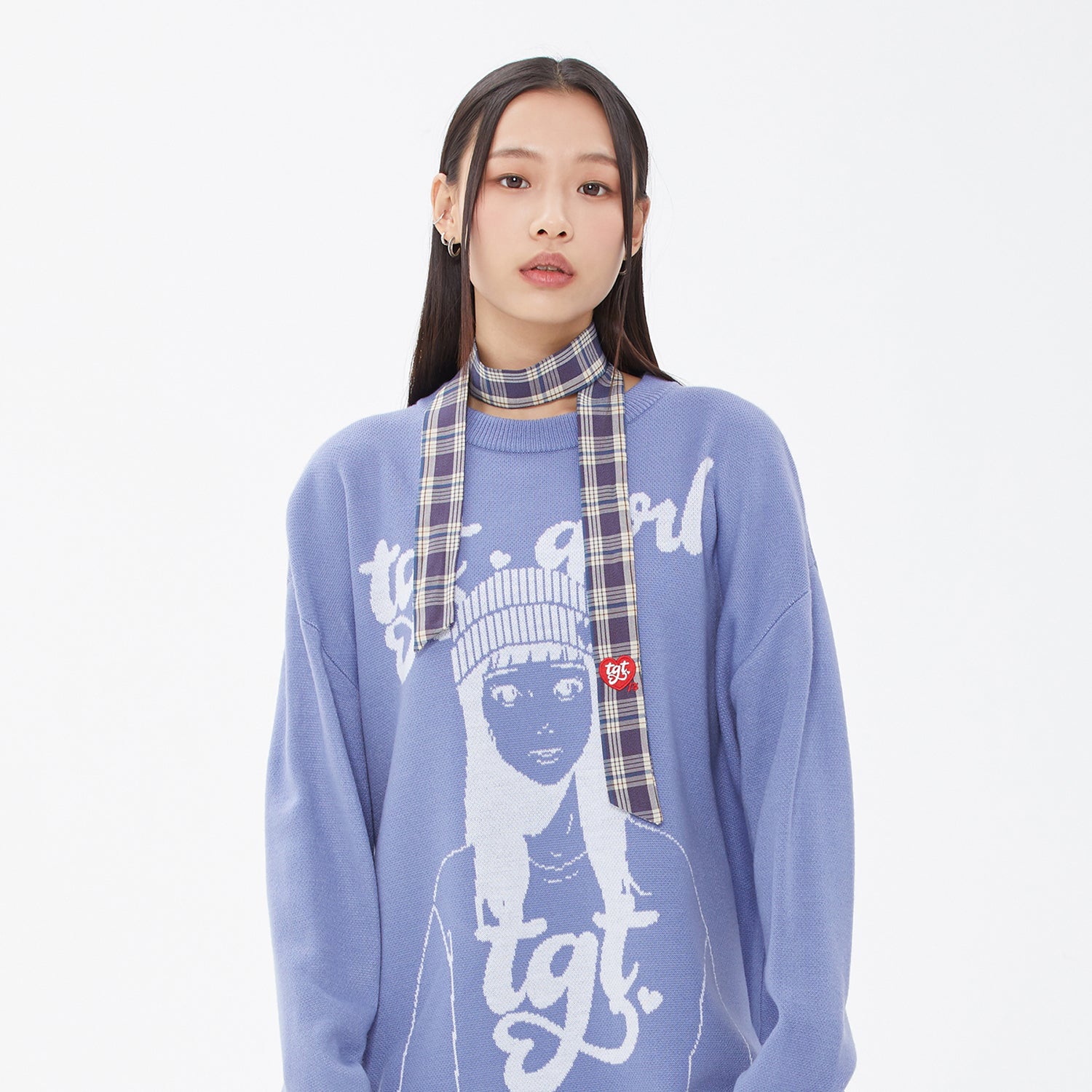 TGT GIRL KNIT(SKY BLUE)