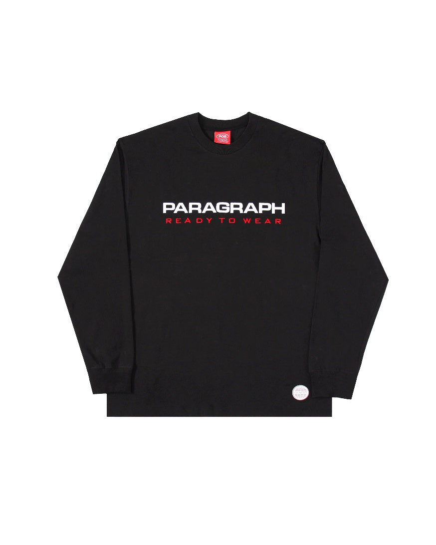 paragraph ready embroidery long T 3color