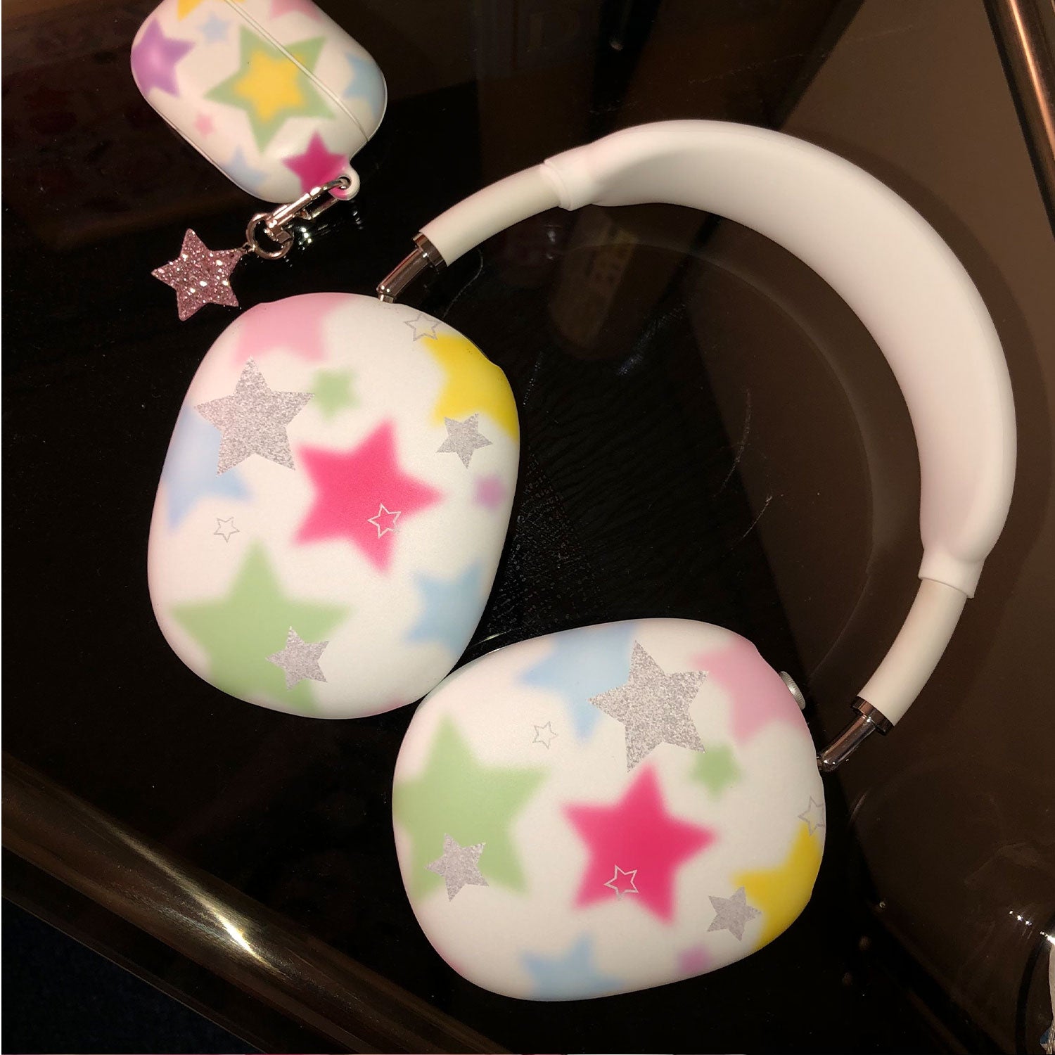 colorful star airpods max case