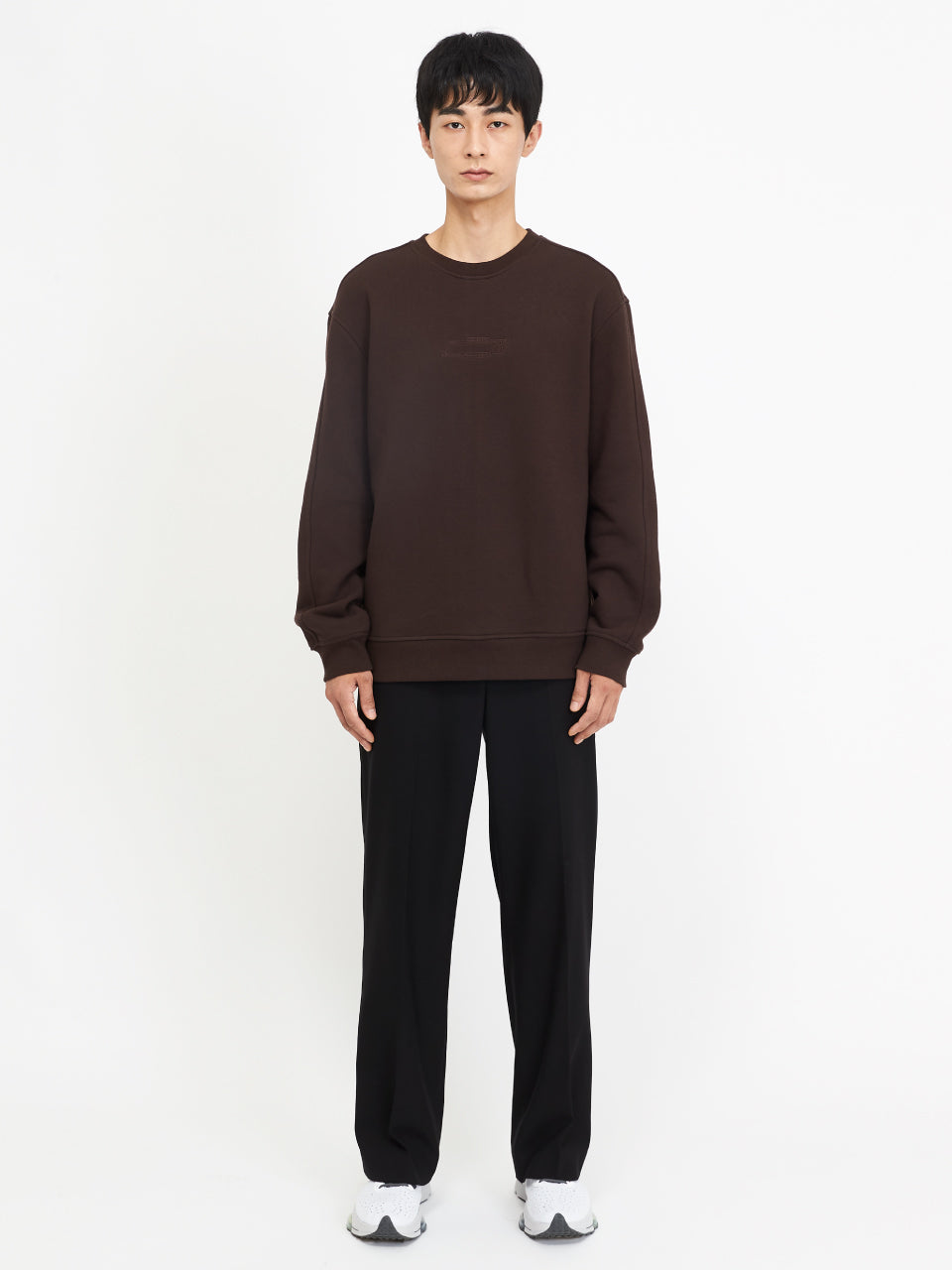 Semi Oversized Side Panel Sweatshirt