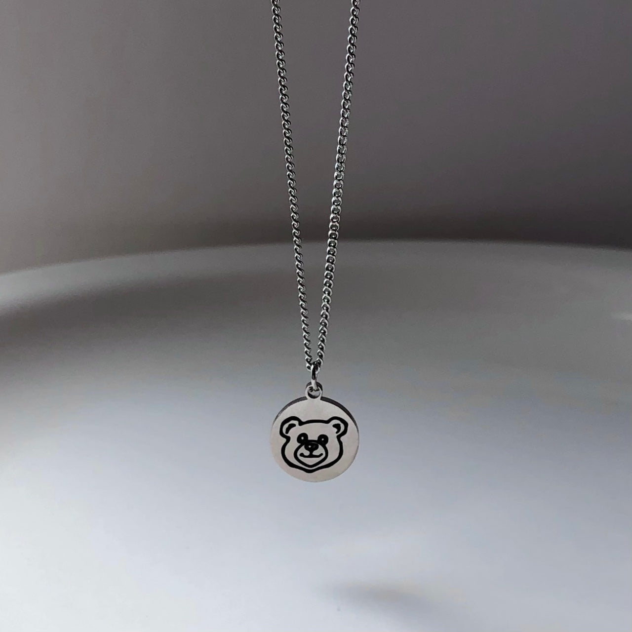 Daily Bear Pendant Necklace