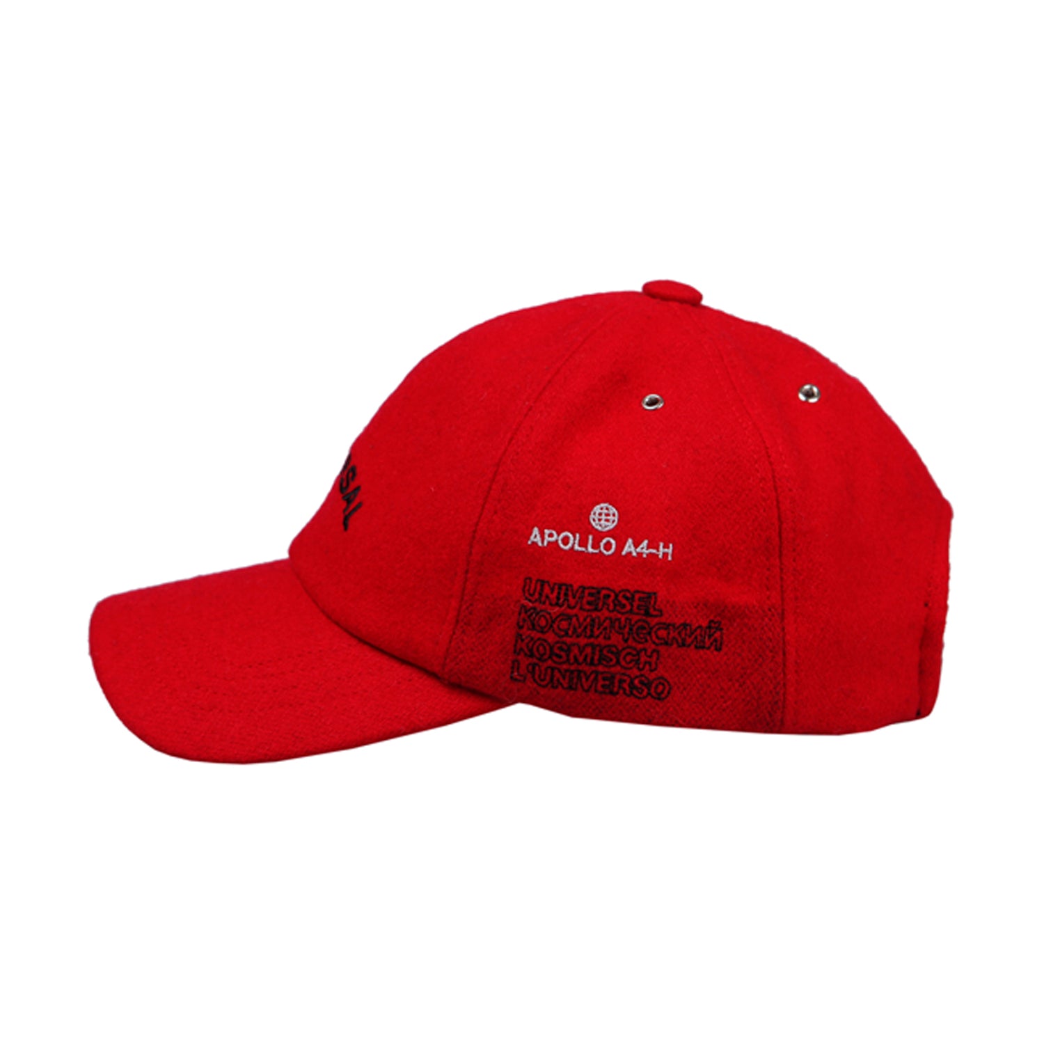 ユニバーサルウールキャップ[UNISEX] UNIVERSAL WOOL CAP (Red)