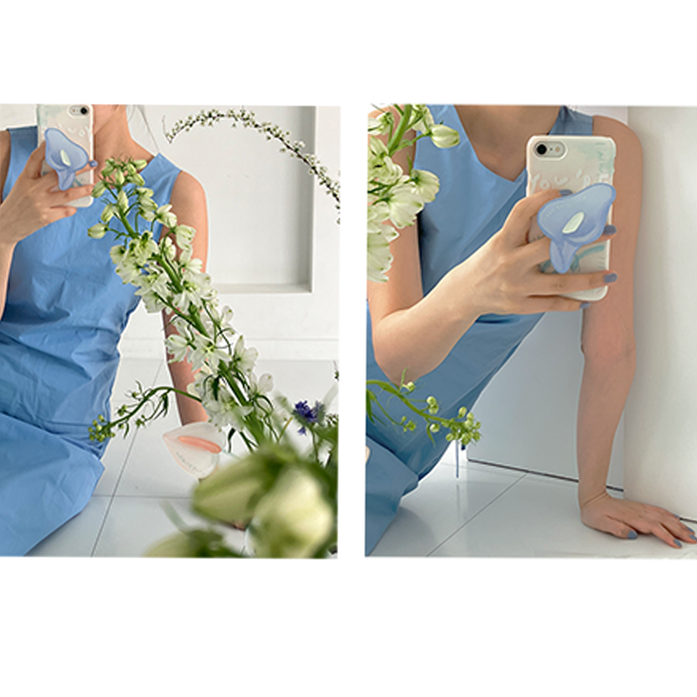 [SET] Leaf series : Spring breeze phone case + Calla tok