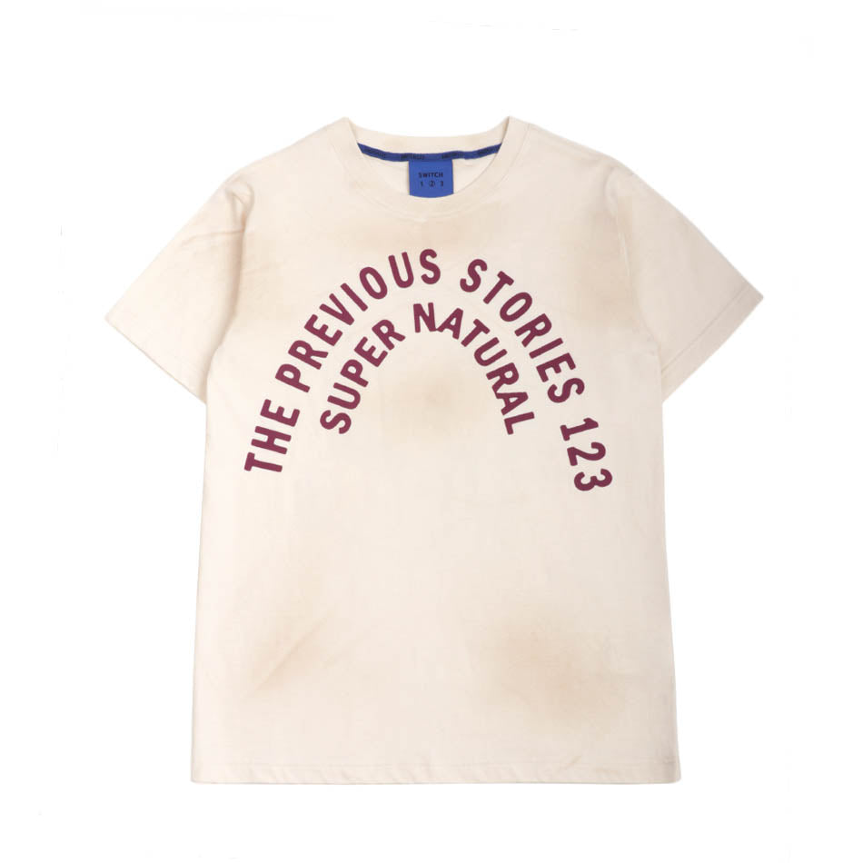 SUPERNATURL SHORT SLEEVED T-SHIRTS _ IVORY