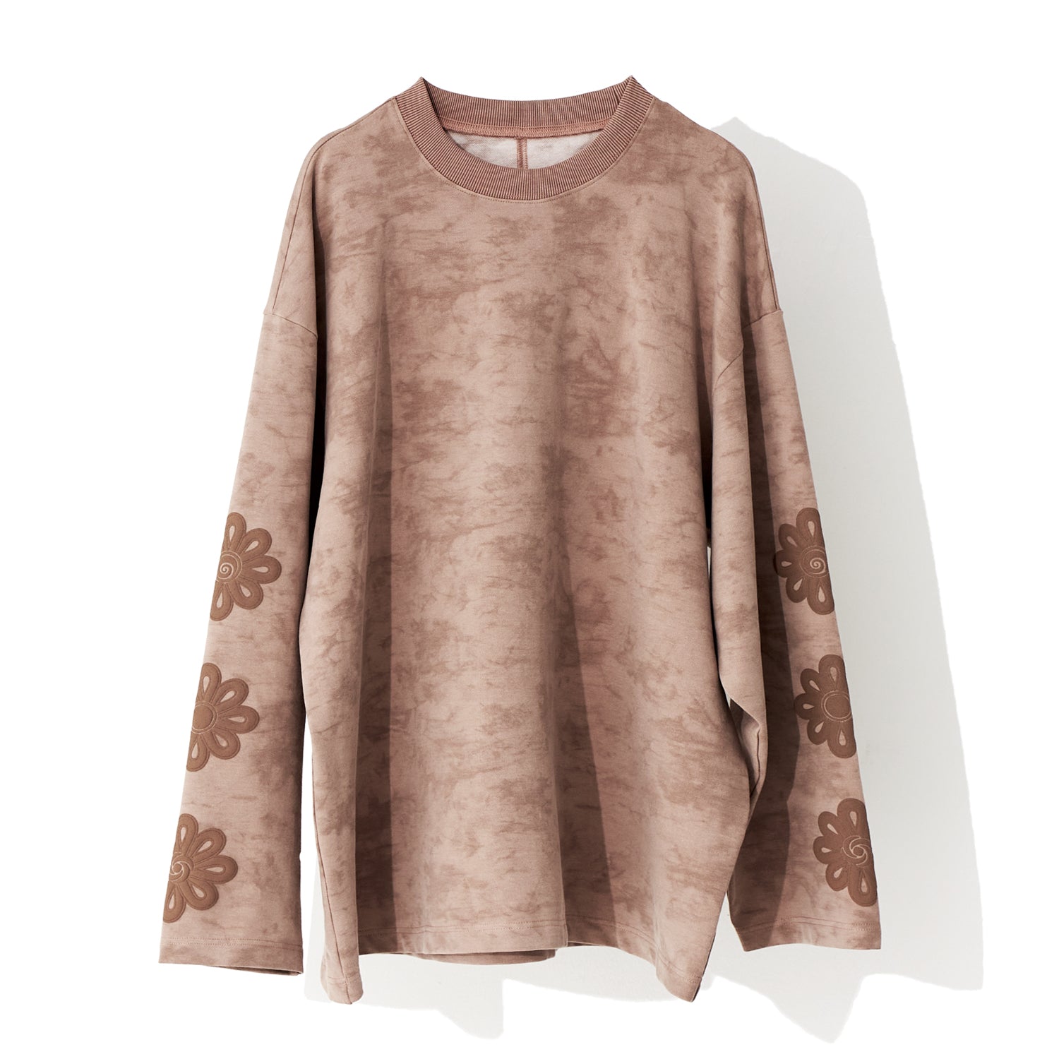 CROSSES PIGMENT WASHED LONG SLEEVE_PK