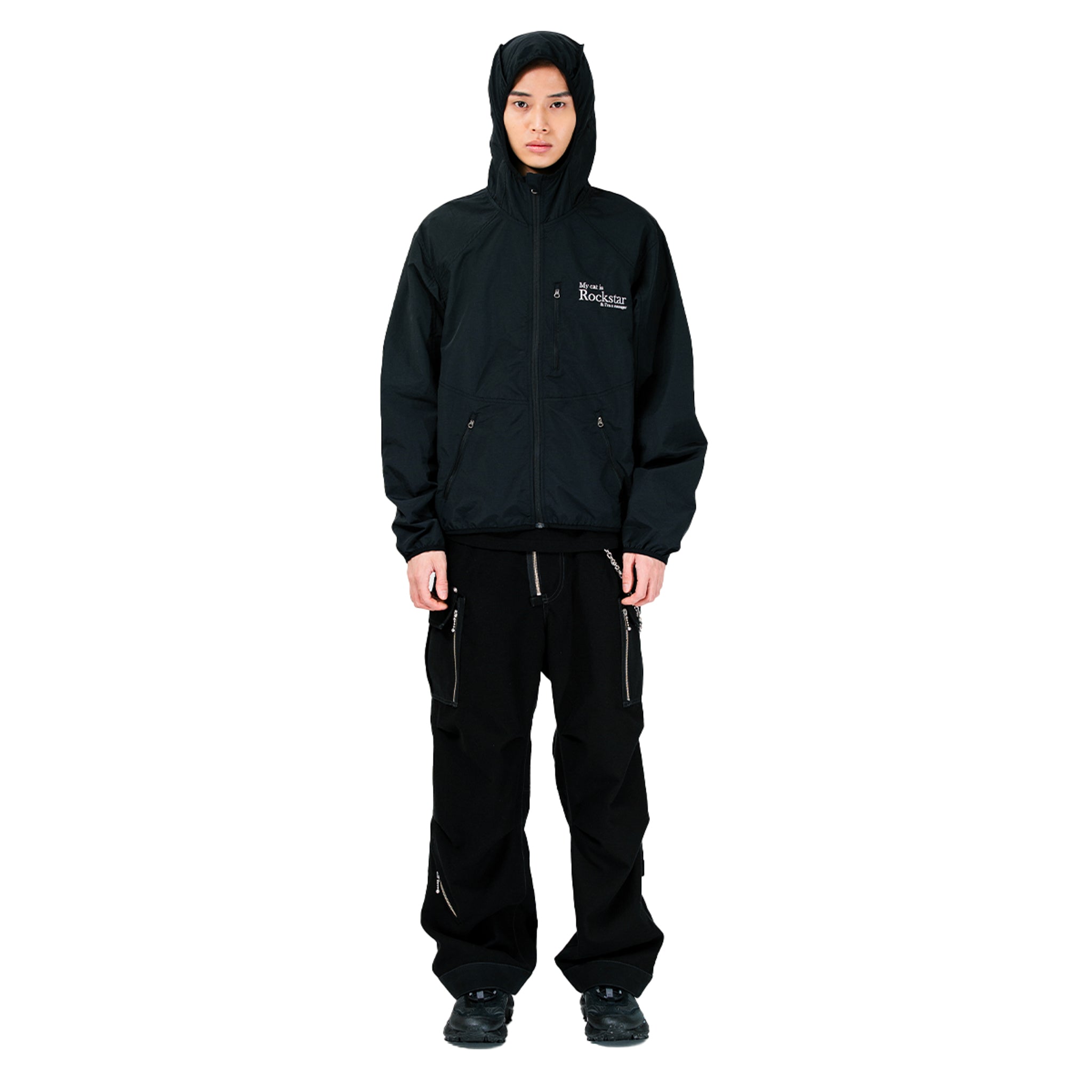 Rockstar Windbreaker (Black)