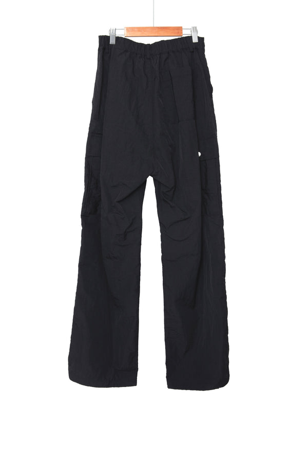 Snap Wide Cargo Pants