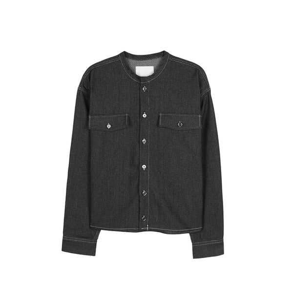 ASCLO Youth Collarless Denim Set Up (2color)