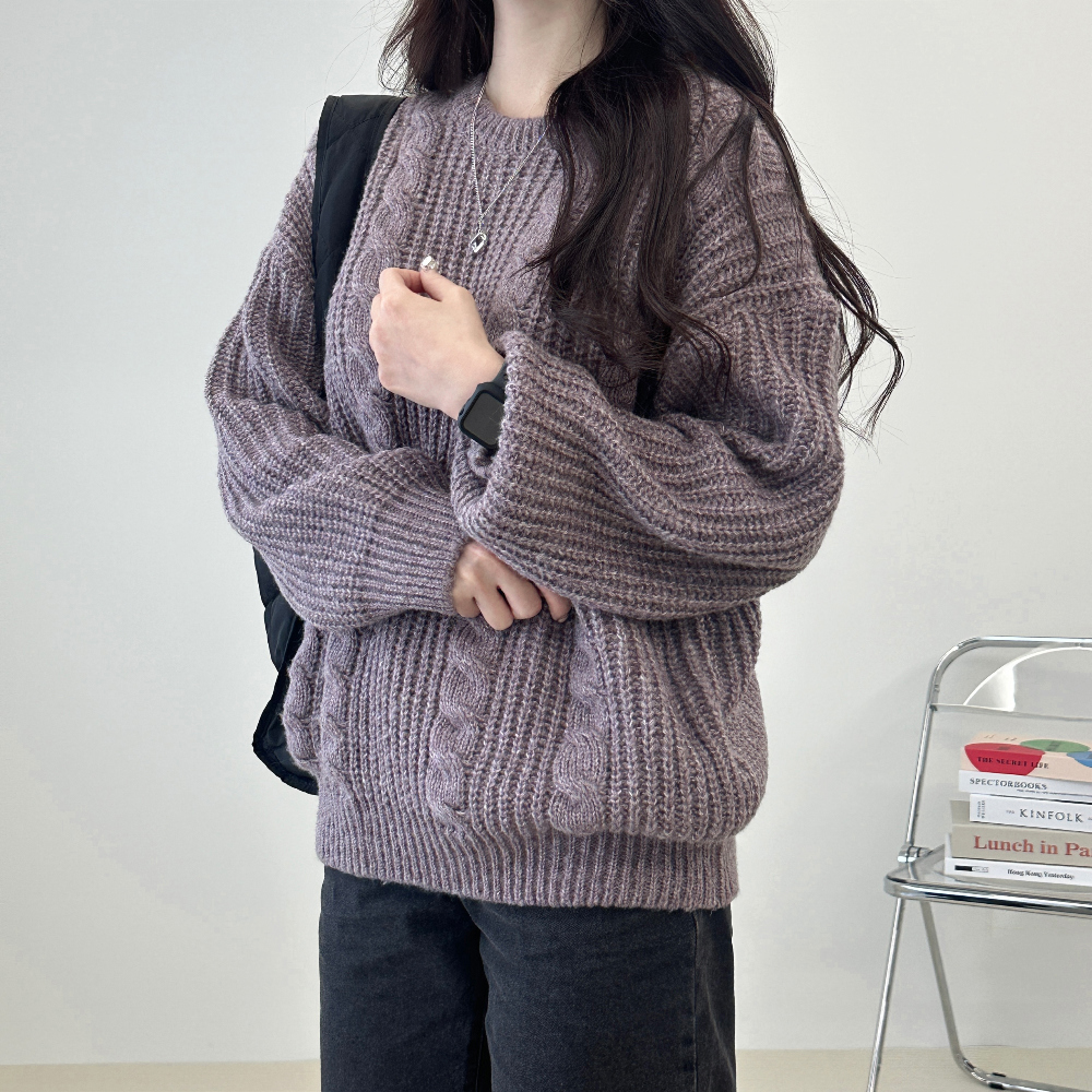 Coan rope oversized fit knit