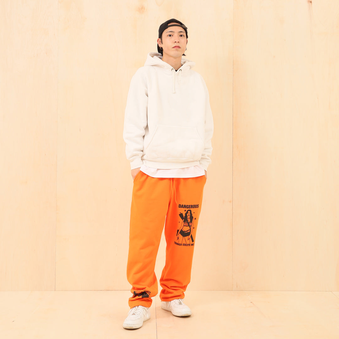 DANGEROUS SWEAT PANTS (ORANGE)