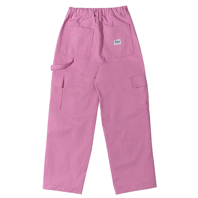 PINK NEW REGULAR CARGO PANTS