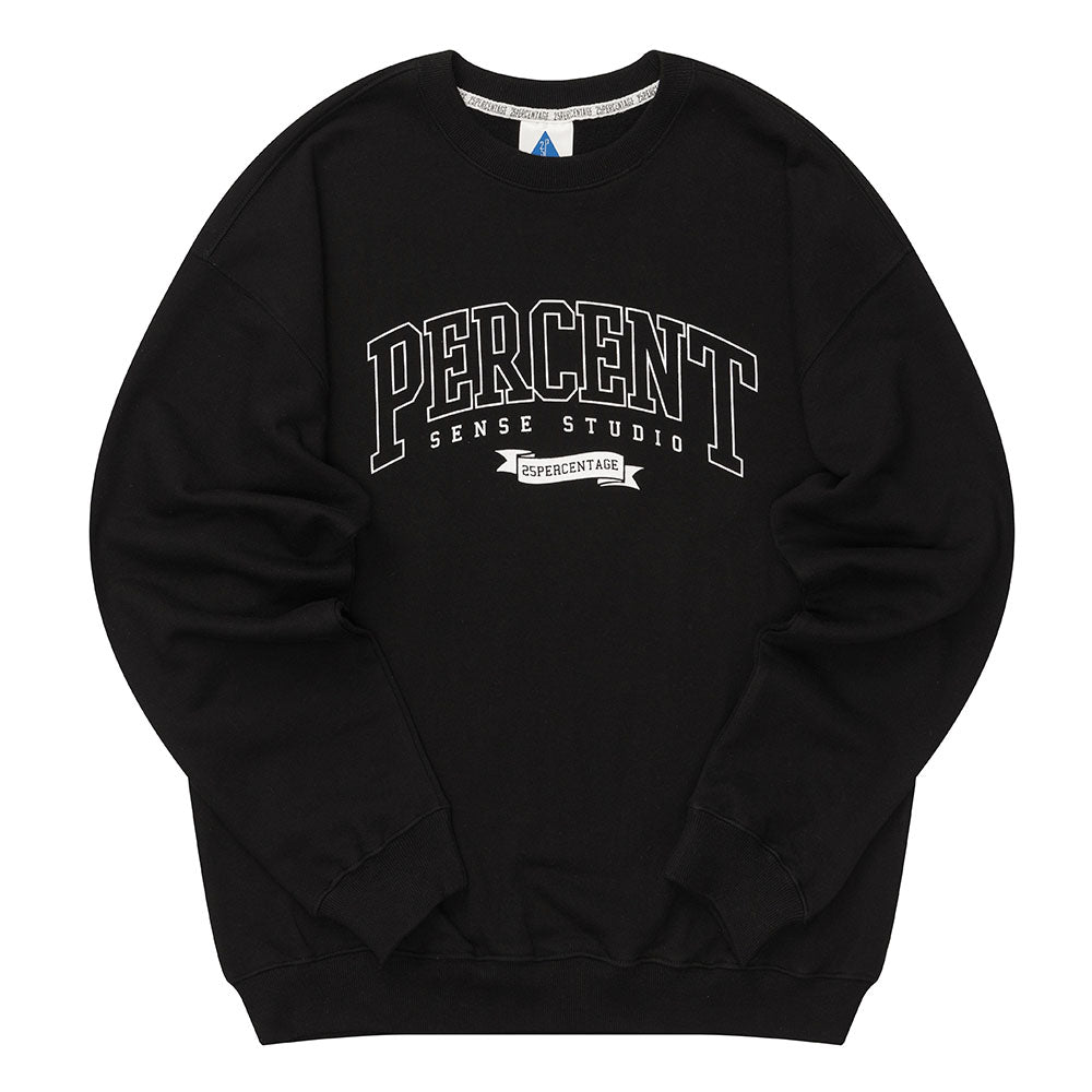 25P PERCENT LOGO SWEATSHIRT