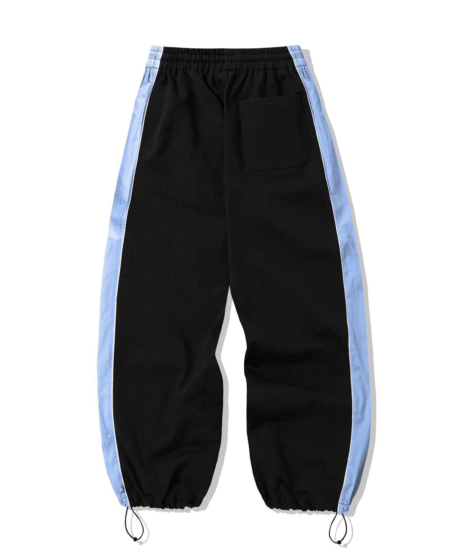 Sports Block Sweat Pants-Black