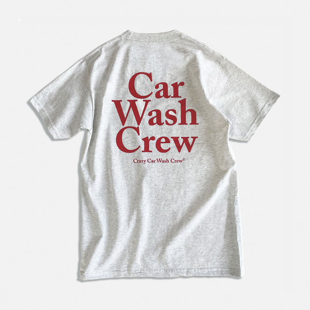 CAR WASH CREW T-SHIRTS ASH GREY