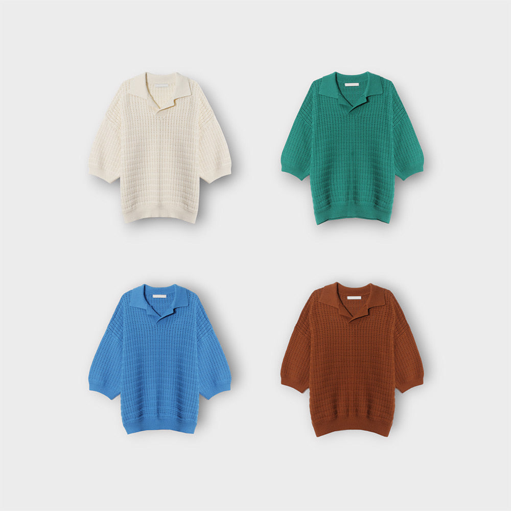 Shu Rio Collar Knit (4color)