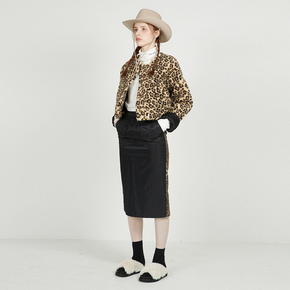 TEDDY BLOUSON_leopard