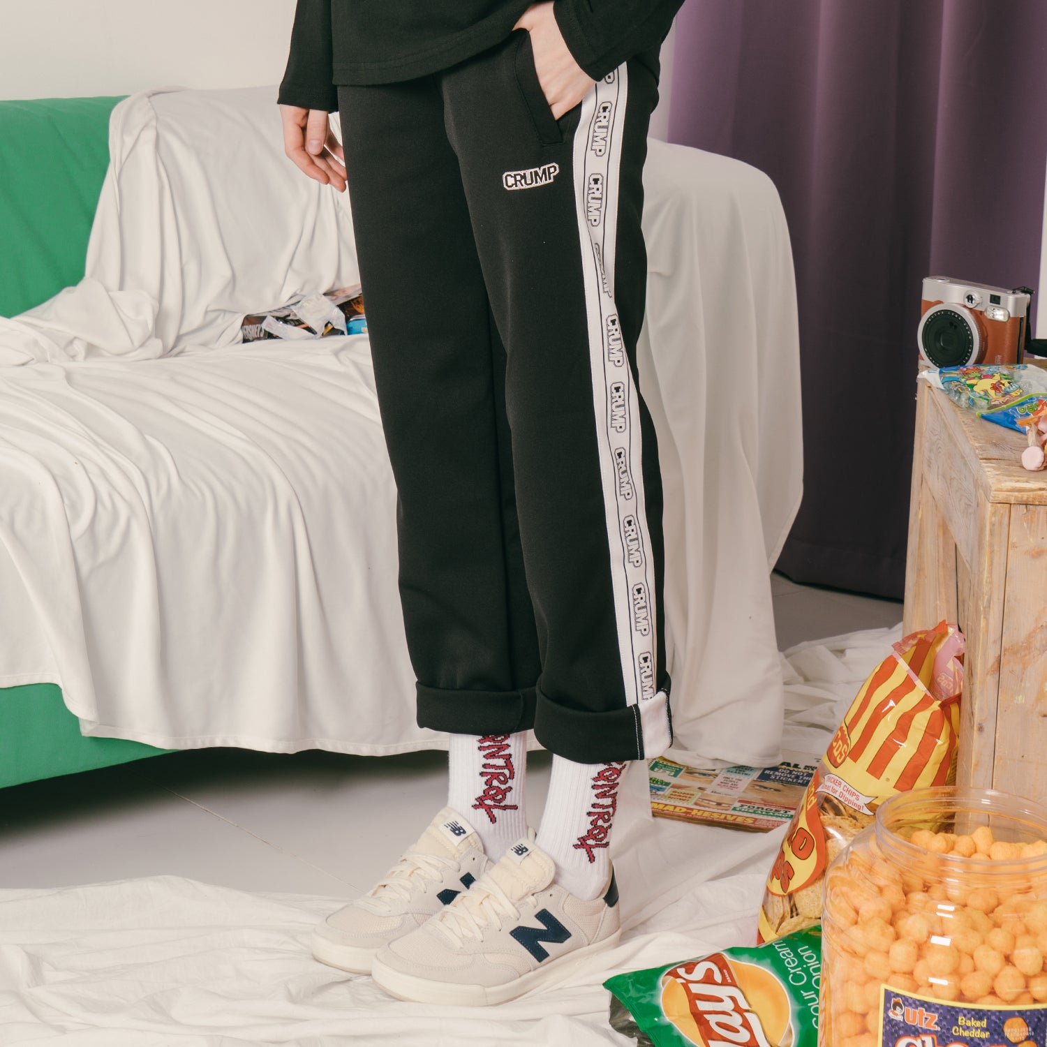 Crump side track pants