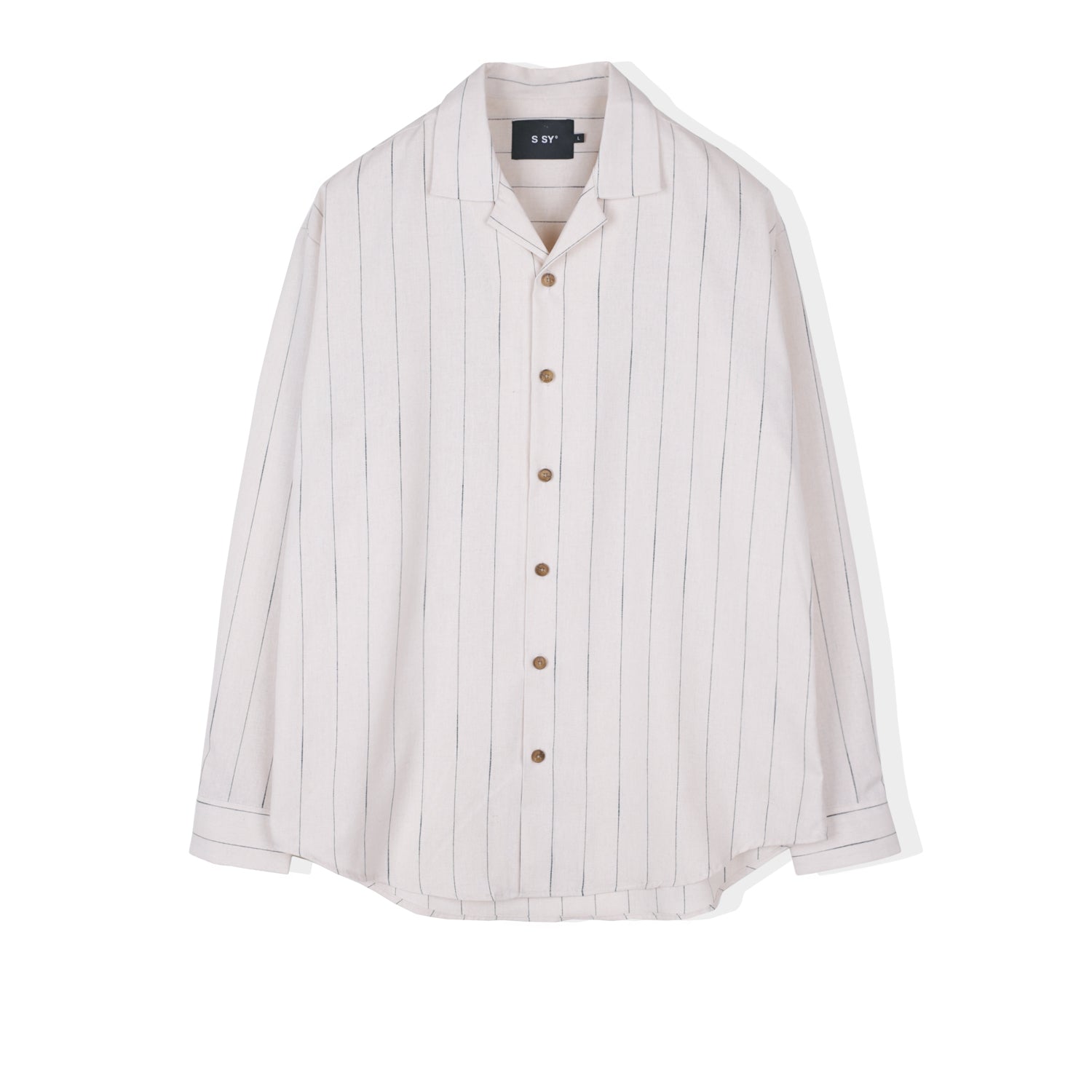 CLEAR STRIPE LINEN SHIRT