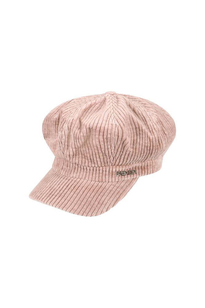 Corduroy newsboy cap