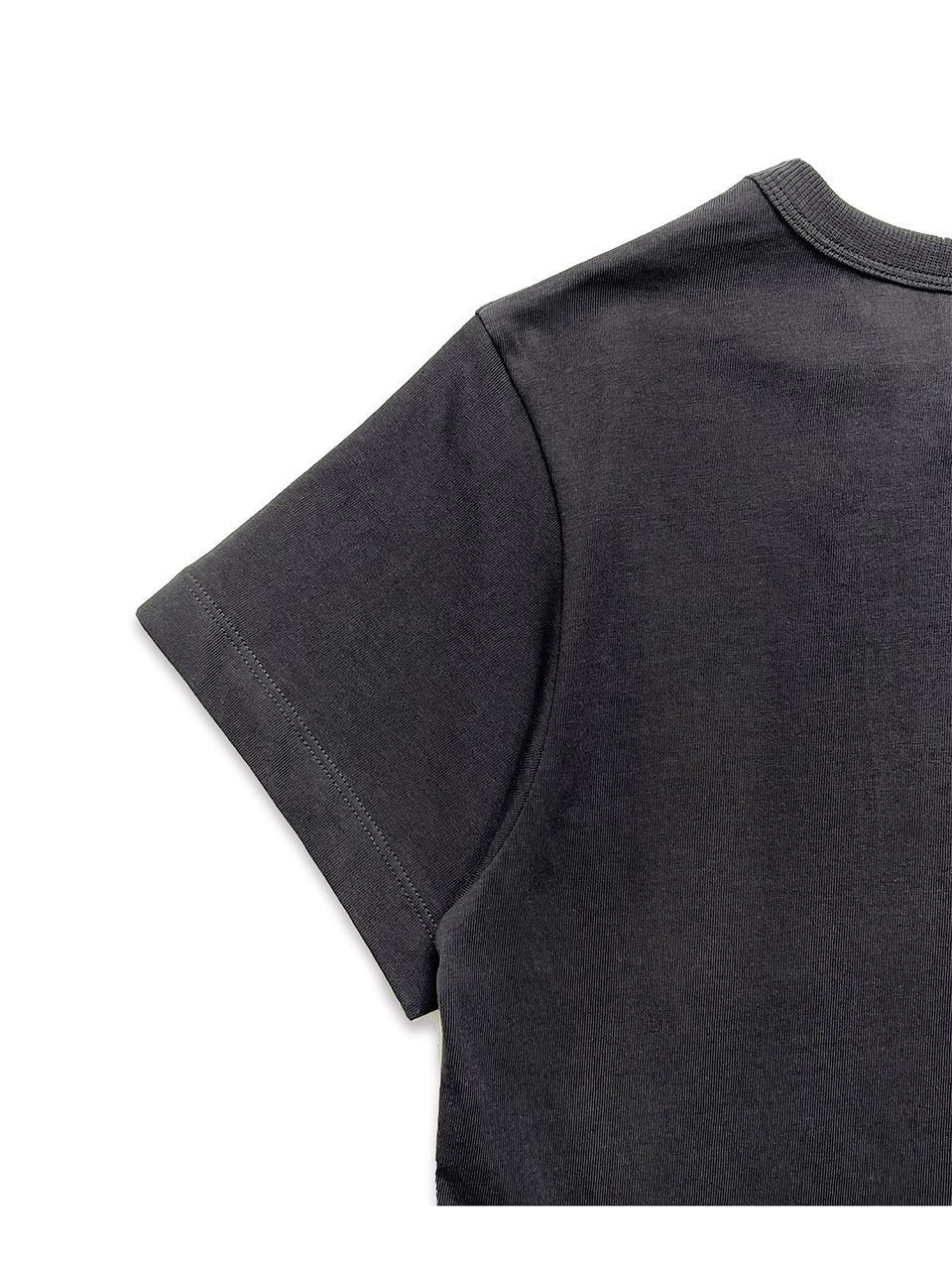 Odd Toys Crop T-Shirt / Charcoal