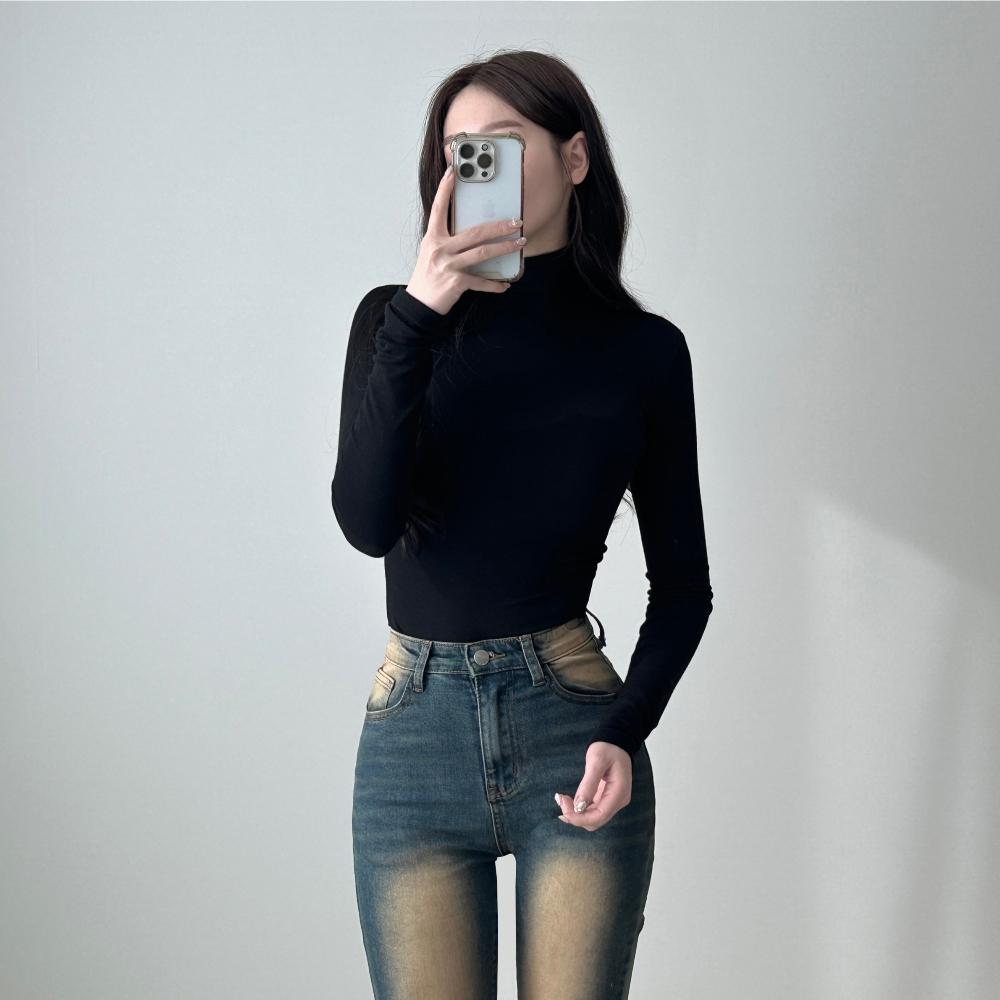 Soft turtleneck Long sleeved