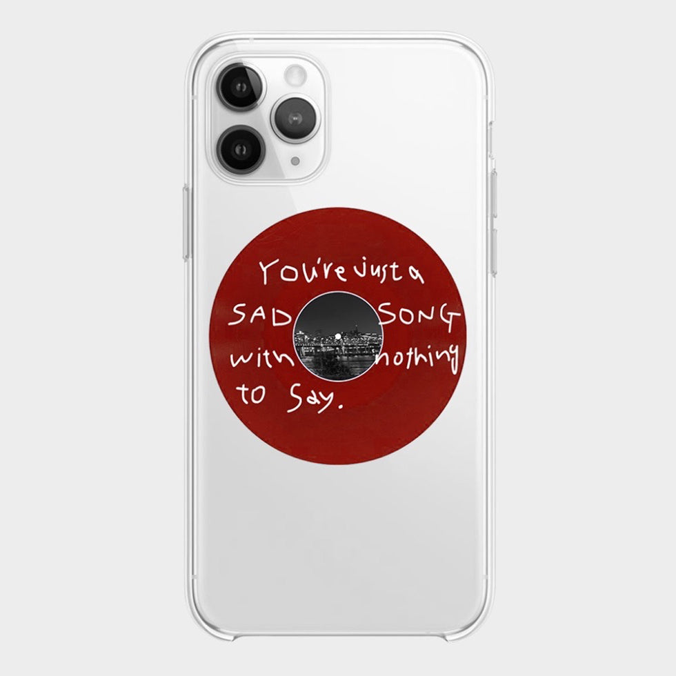 Sound is Colour! Iphone Case (Red)