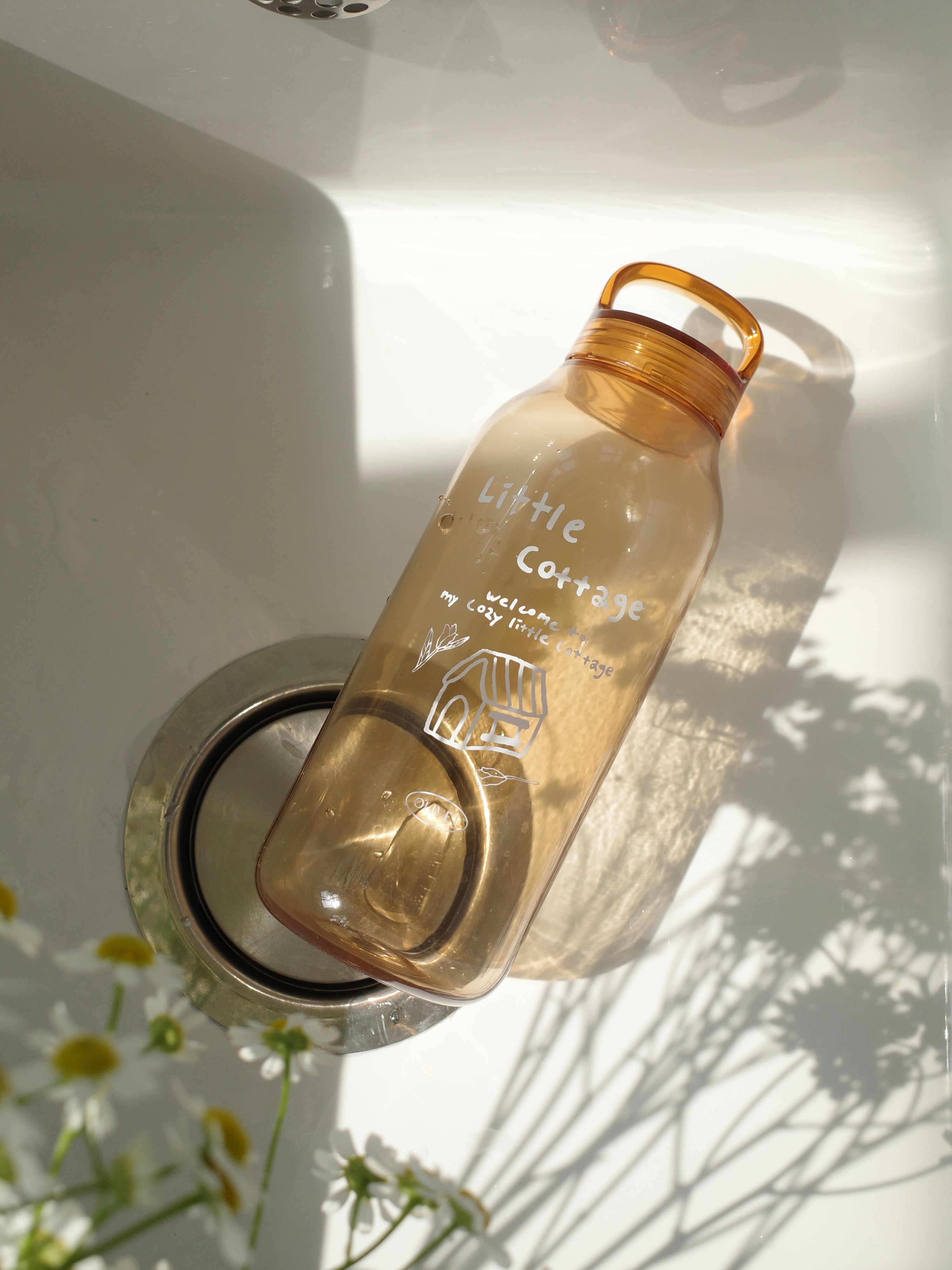 little cottage water bottle (kinto, 4colors)