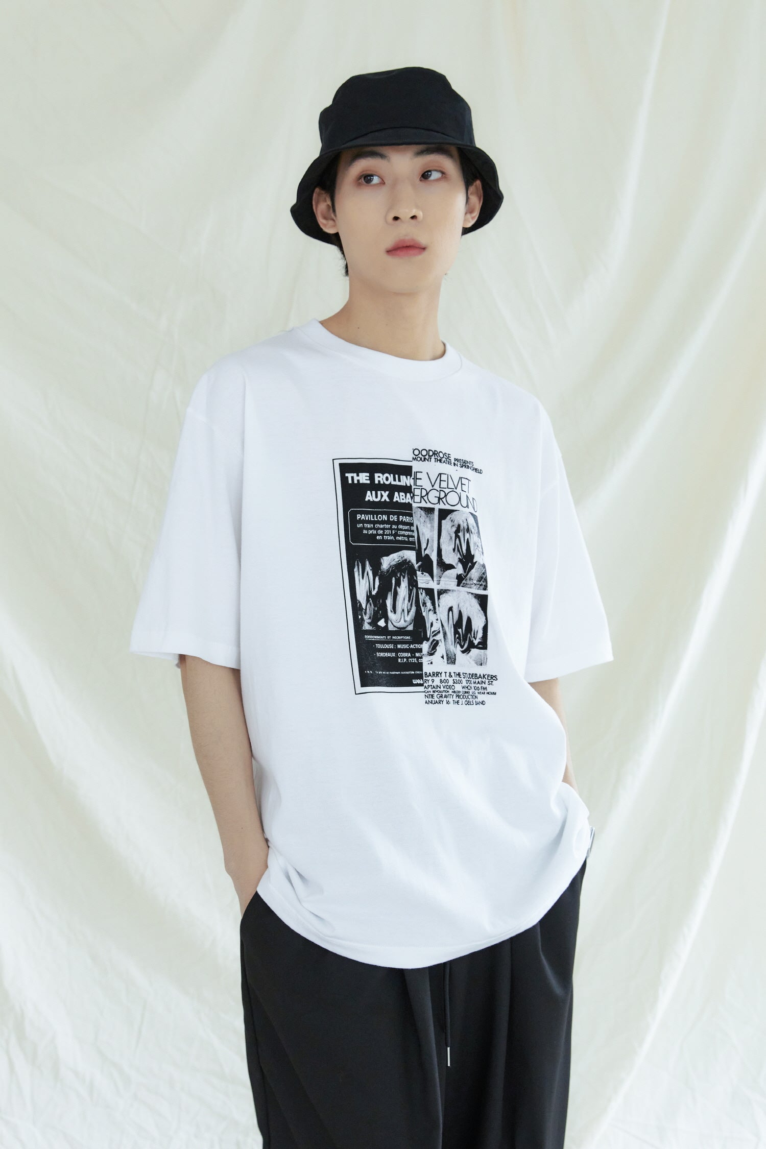 YUNCHIVES GRAPHIC T-SHIRTS WHITE