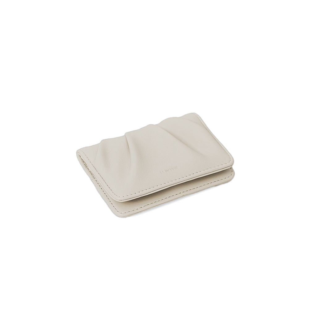 DOUGH Soft Card Wallets cream white