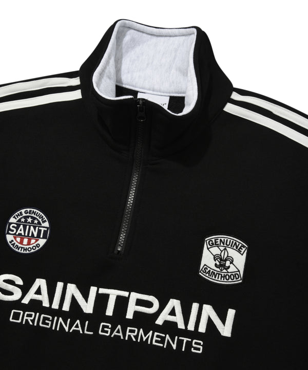 SP SAINT CLUB HALF ZIP_BLACK