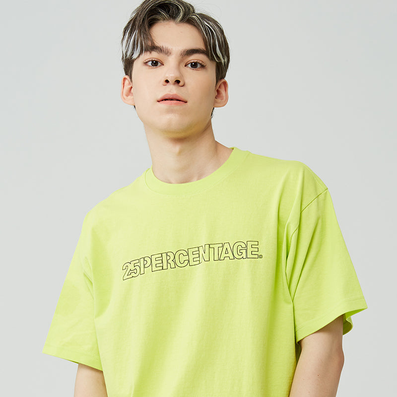 25P OUTLINE LOGO T-SHIRT