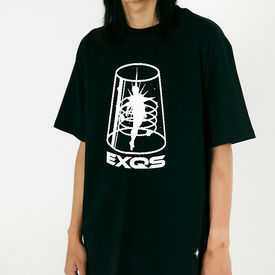 BLACK ERGONOMICS T-SHIRT