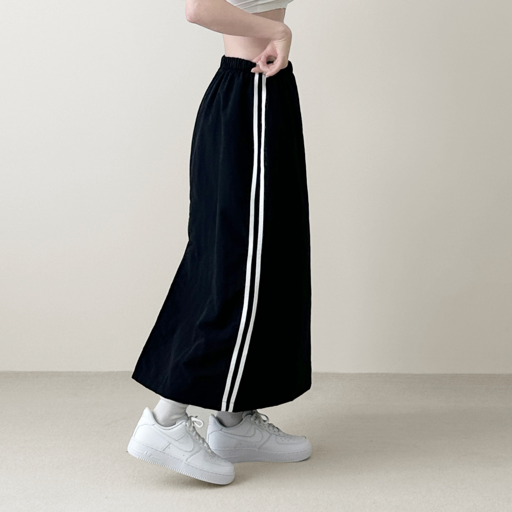 Ttwo by track long skirt skirt