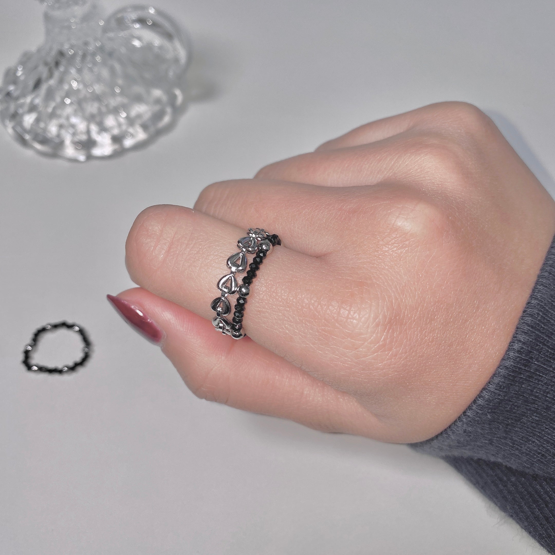  black crystal achromatic ring