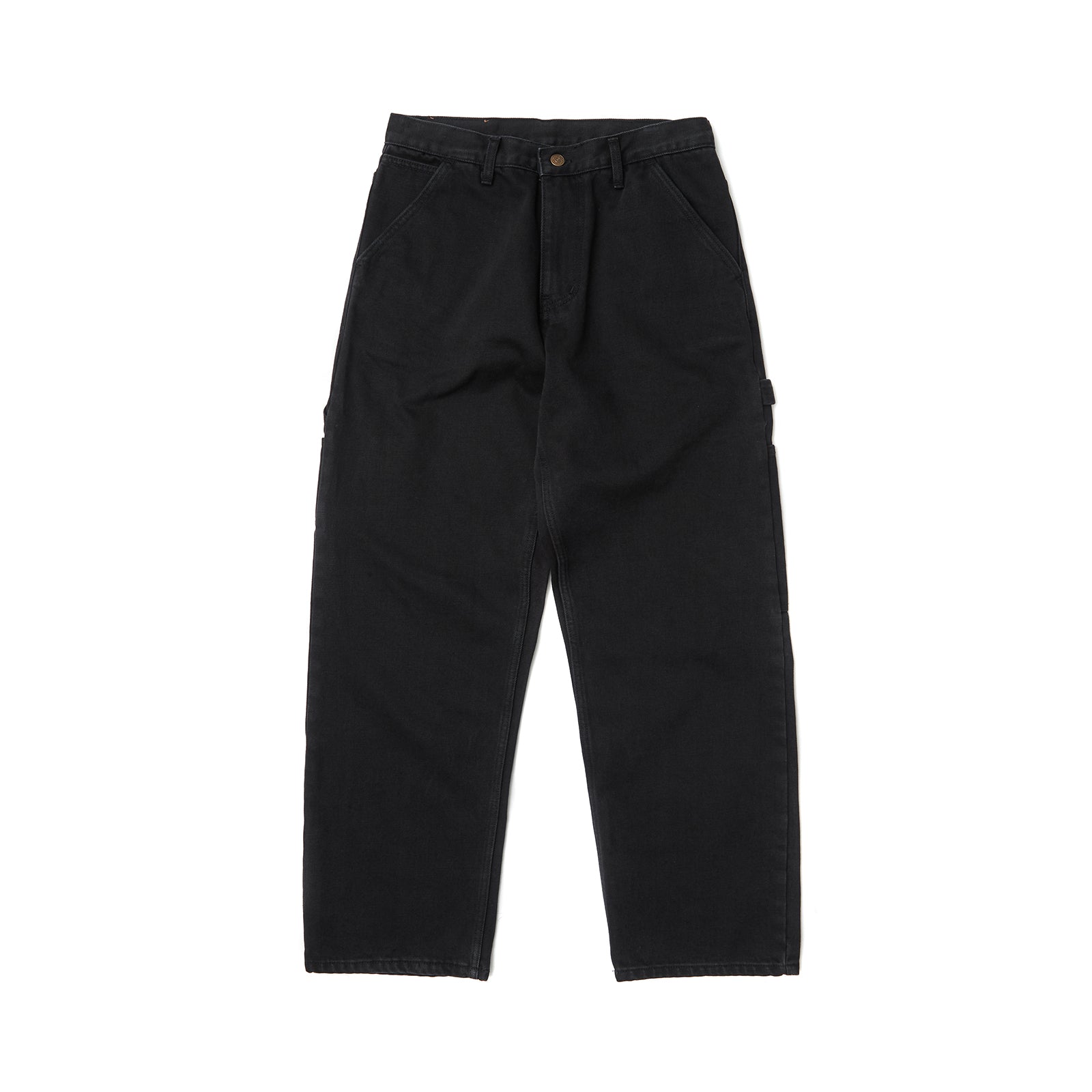 DENIM WORK PANTS (BLACK)