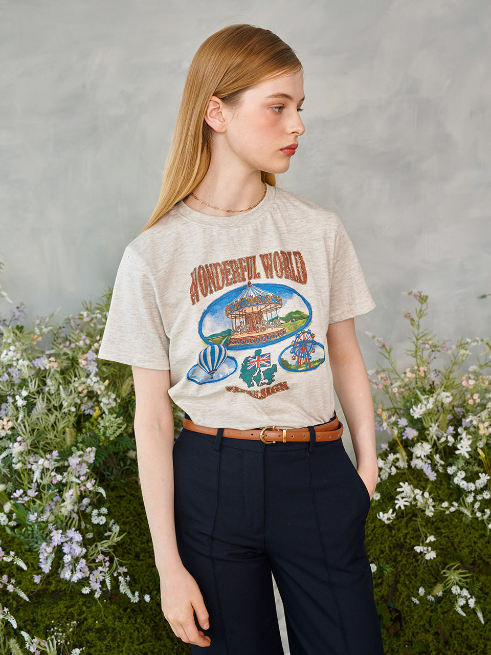 Wonderful World T-Shirt (2colors)