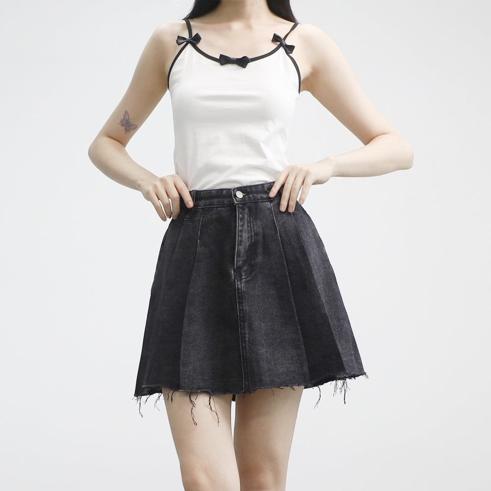 Yurib Ribbon Sleeveless